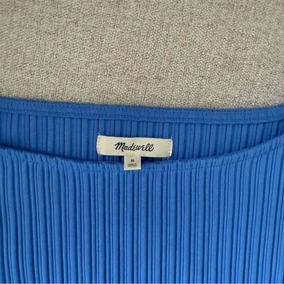 Madewell Ribbed Boatneck Tank - Picture 2 of 4